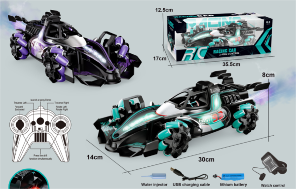 Remote Control Formula Racing with Light and Sound